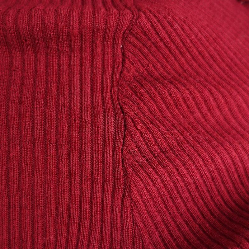 HAKUJI（ハクジ） 【定価1.7万】ハクジ HAKUJI*WOOL rib L/S PO