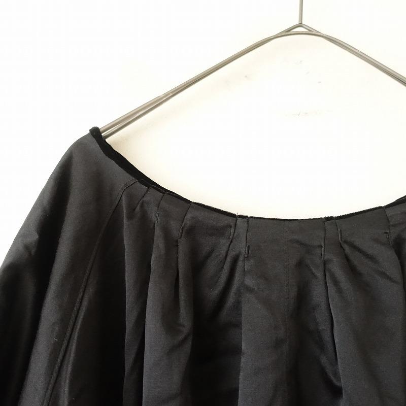 ZUCCa ズッカ ZUCCA *シルクベルベットドッキング2WAYブラウス*M 