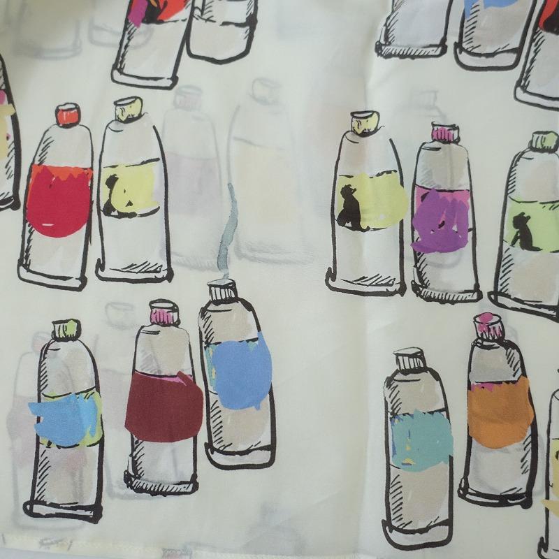 TSUMORI CHISATO（ツモリチサト） *シルクカラフルチューブプリント 