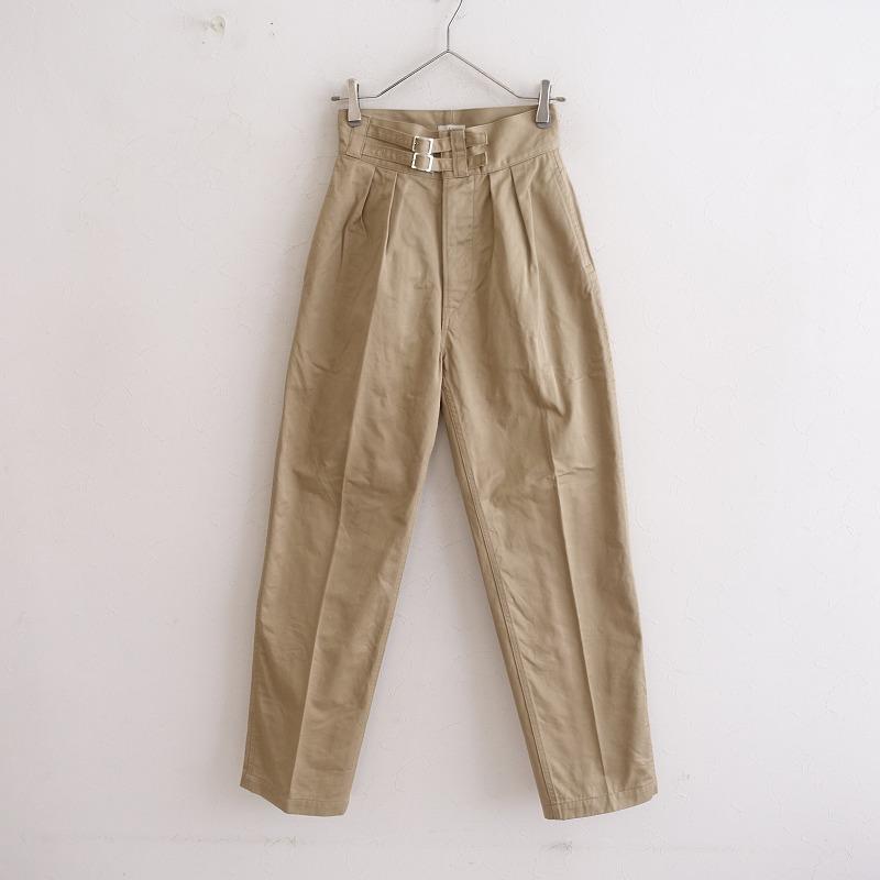 LENO (リノ) DOUBLE BELTED GURKHA TROUSERS LENO (リノ) DOUBLE BELTED GURKHA TROUSERS / ダブルベルテッド