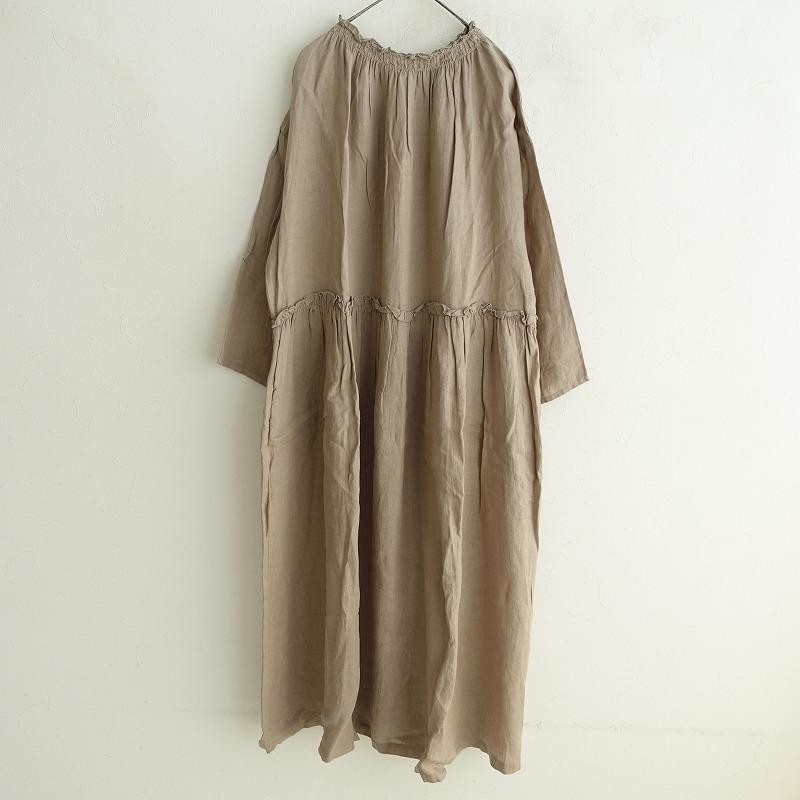 nest Robe リネン 2way フレアワンピース nest Robe リネンフレア