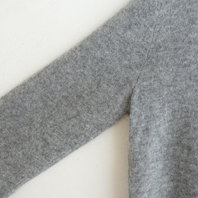 プライベート0204 private 0204 *カシミヤクルーネックニット*2グレー