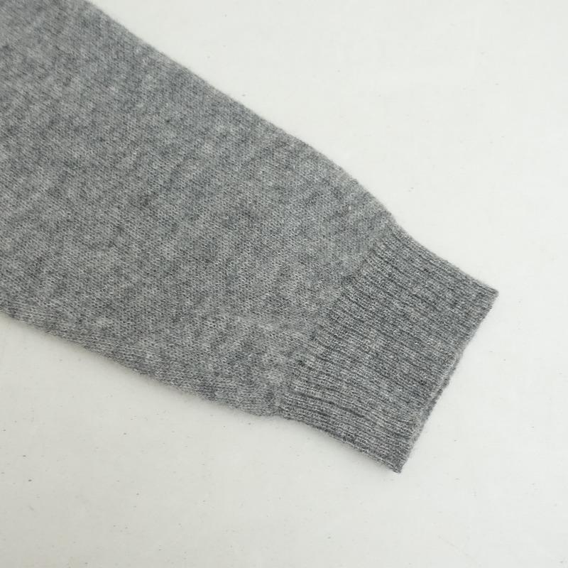 プライベート0204 private 0204 *カシミヤクルーネックニット*2グレー