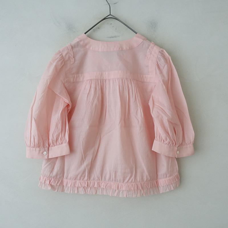 mishaandpuff フリル襟付きシャツ　paroma 5y mishaandpuff フリル襟付きシャツ paroma 5y