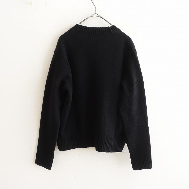メゾンキツネ MAISON KITSUNE *Vネックウールニットカーディガン