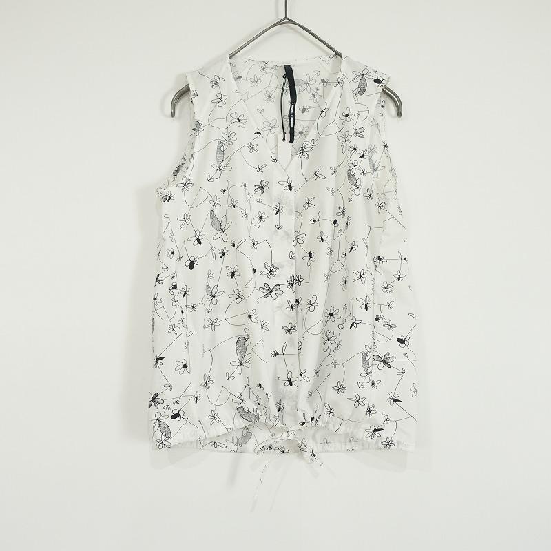 SARA LANZI ブラウス SARA LANZI 【未使用/2023SS/定価5.7万】サラランチ *FLOWER