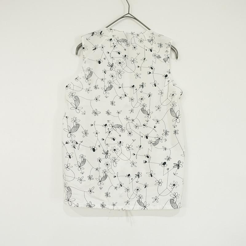 SARA LANZI 【未使用/2023SS/定価5.7万】サラランチ *FLOWER PRINT  