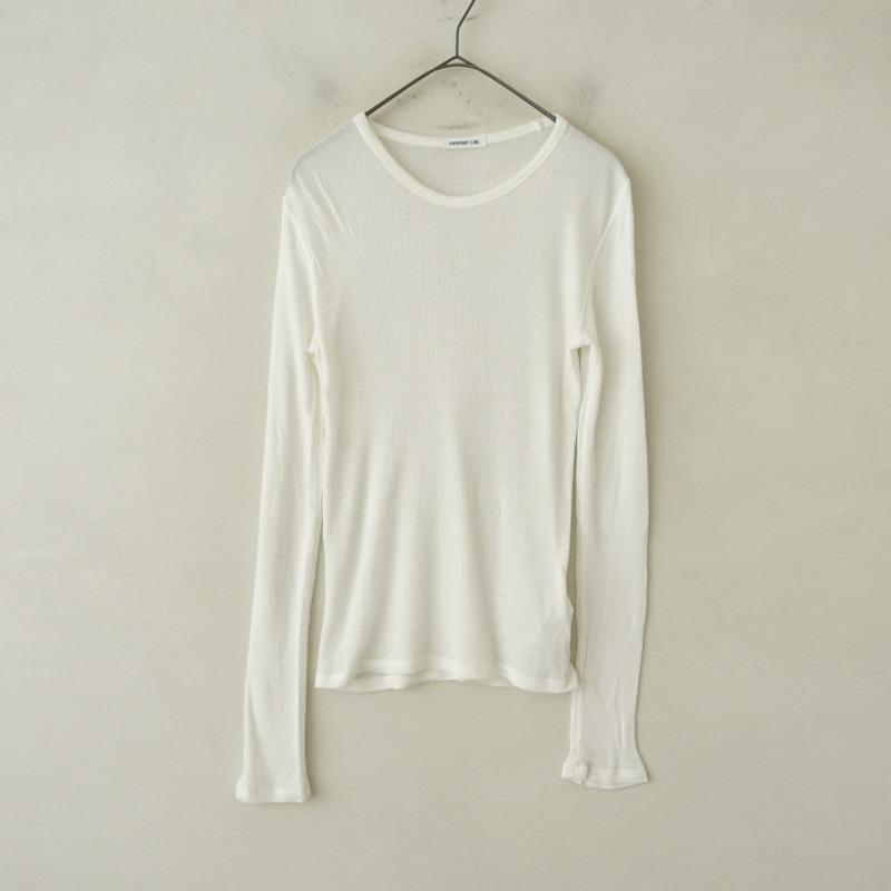 2023/定価1.8万】エヴリディアイライク *テレコロングスリーブプル  