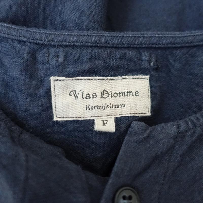 [Vlas Blomme]Cotton Linen Canvasワンピース Medium Linen Cotton ビブワンピース | ITEM | Vlas blomme