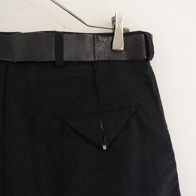 Paul Harnden 【美品】ポールハーデン *ウールショートベルト Paul Harnden 【美品】ポールハーデン *ウールショートベルト