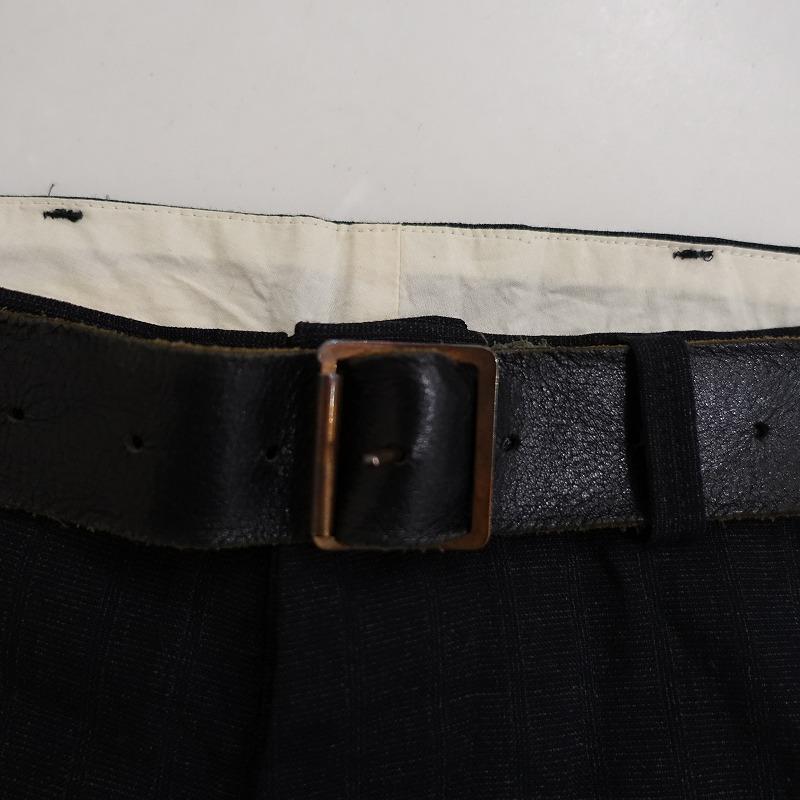 Paul Harnden 【美品】ポールハーデン *ウールショートベルト Paul Harnden 【美品】ポールハーデン *ウールショートベルト