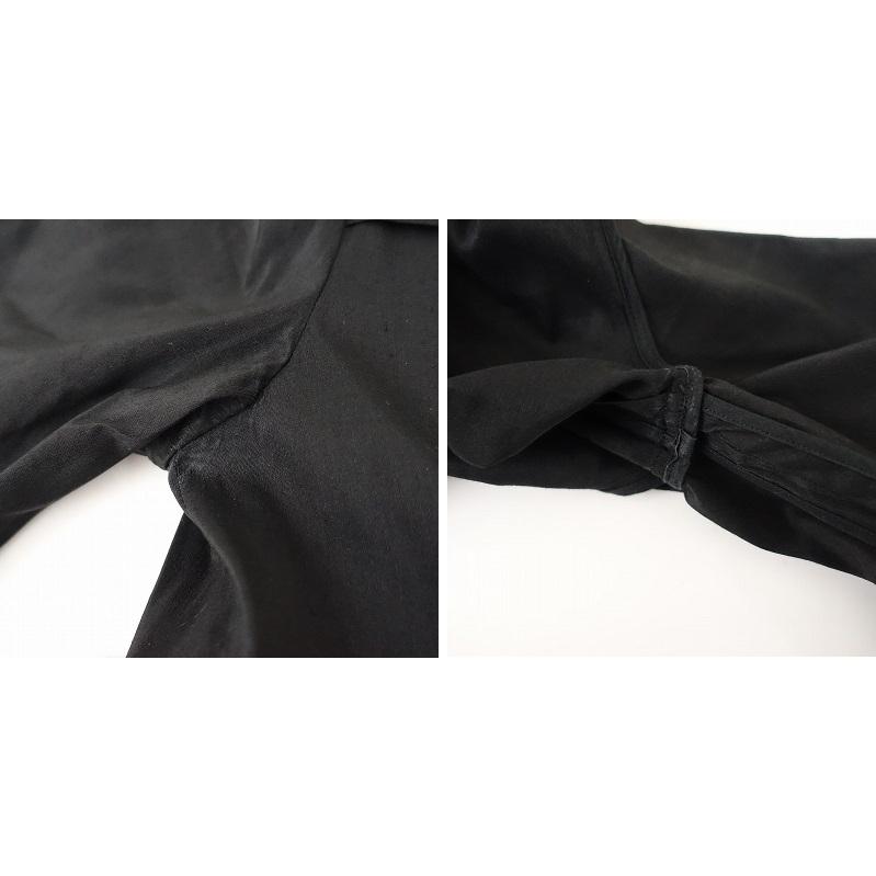 ミナペルホネン　ワンピース　シルクブラック mina perhonen developpe ワンピース - ミナペルホネン正規取扱