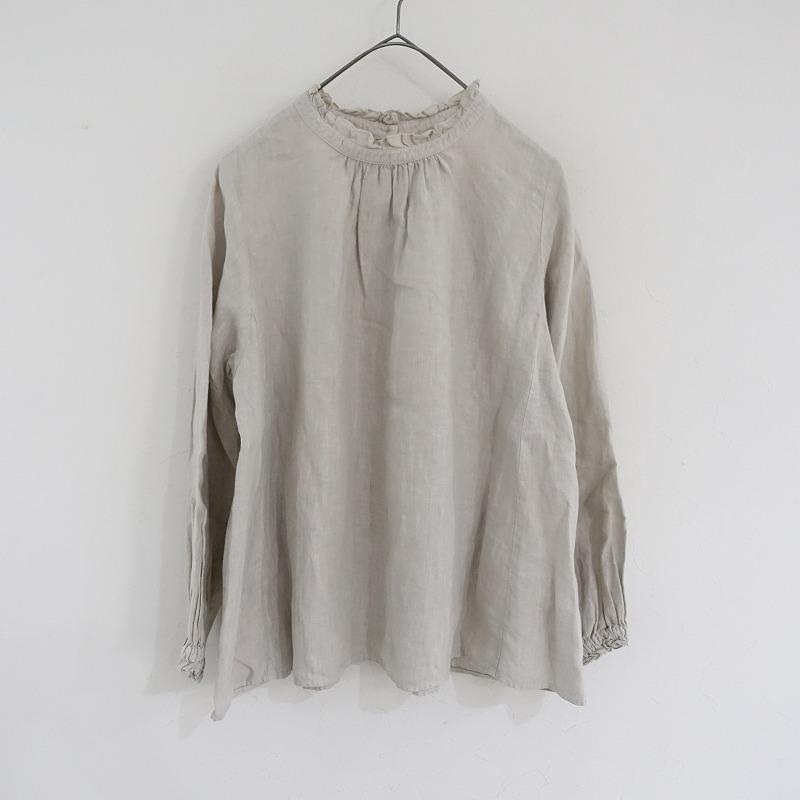 ネストローブスタンドフリルブラウス