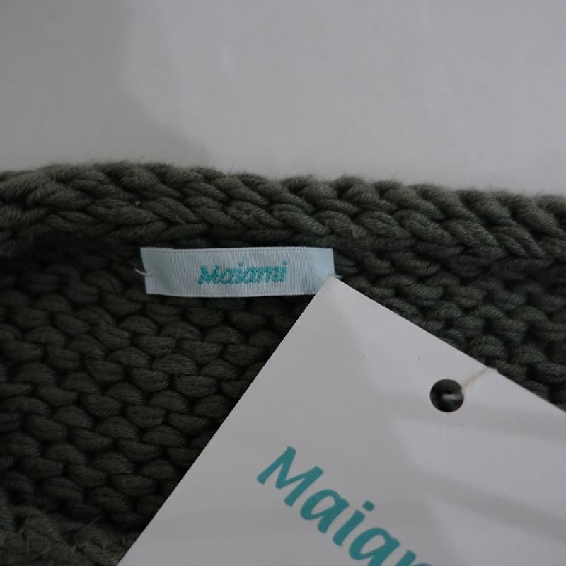 Maiami マイアミ *オーガニックコットンベルテッドニットベスト*0 