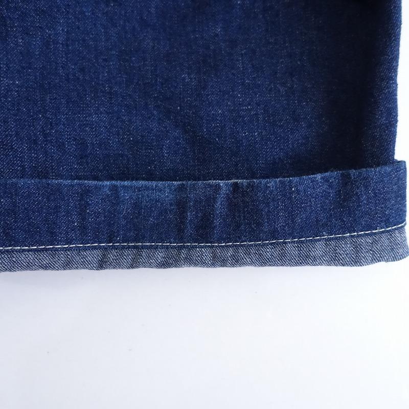 定価3.1万】キタン quitan *DENIM INDIGO NAVAL THAI PANTSタイパンツ