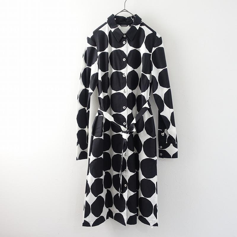 マリメッコ marimekko *PIENENT KIVETプリントベルテッドシャツ マリメッコ marimekko *PIENENT KIVETプリントベルテッドシャツ