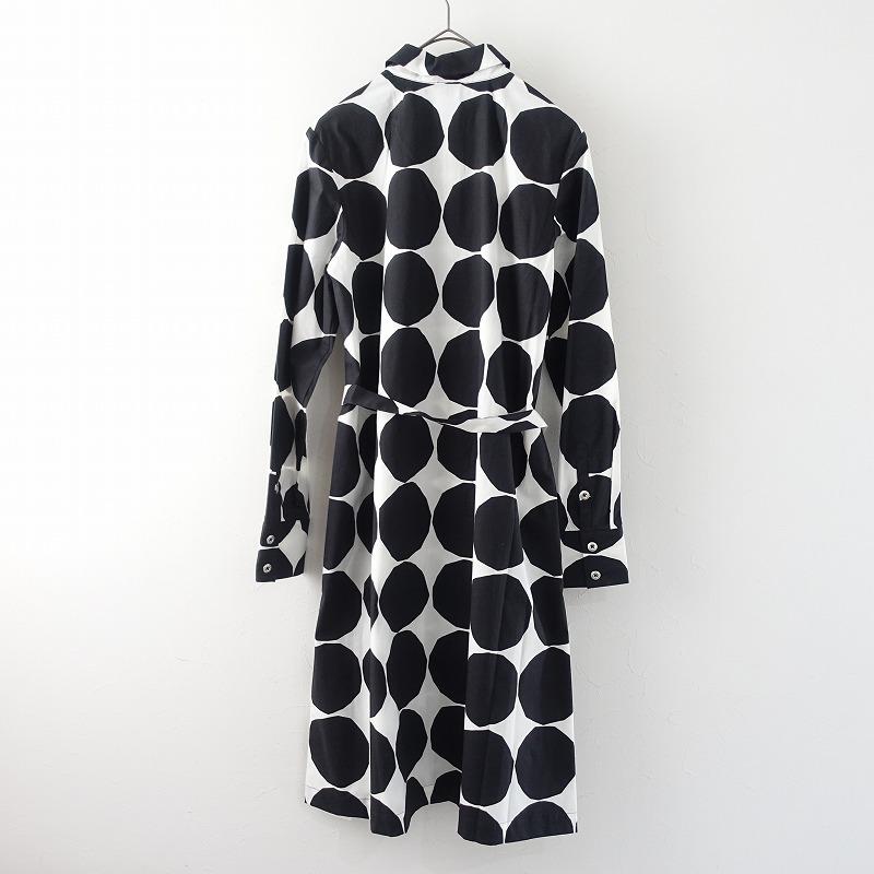 マリメッコ marimekko *PIENENT KIVETプリントベルテッドシャツ 