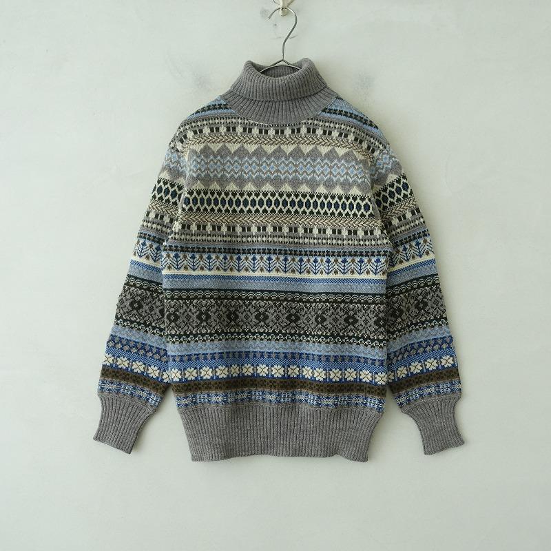 45R アルパカ100% ニット ワンピース フォーティーファイブアール グレー アルパカタッチチョーカーワンピース GRAY – ODORATA official