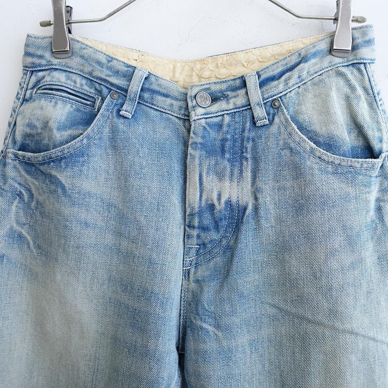 ミナペルホネン　デニム　パンツ　always パッチワーク　M ミナペルホネン always パッチワーク デニム ジーンズ - メルカリ