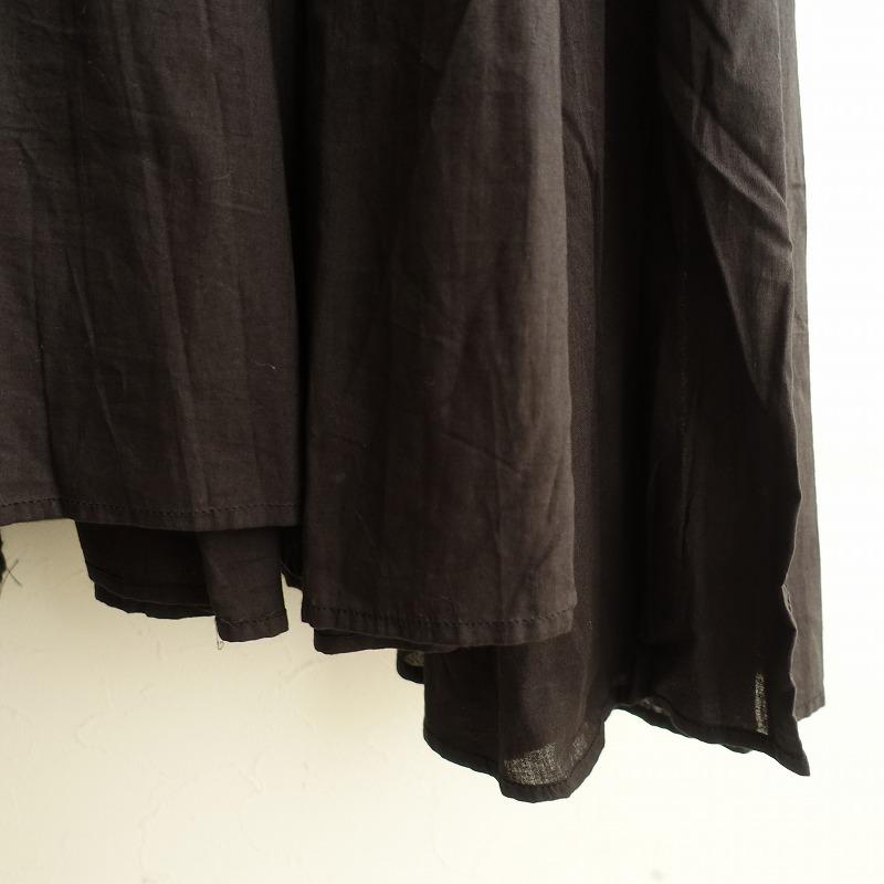 MARIHA 【美品/定価3.8万】マリハ *秋の星影のドレス*36コットン墨黒 