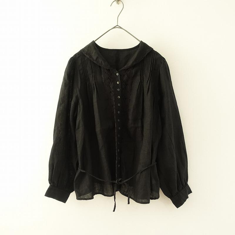 nest Robe 【定価2.7万】ネストローブ *リネンレースセーラー nest Robe 【定価2.7万】ネストローブ *リネンレースセーラー