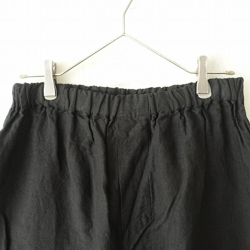 美品/2024SS】マーガレットハウエル MARGARET HOWELL *ブラックリネン 