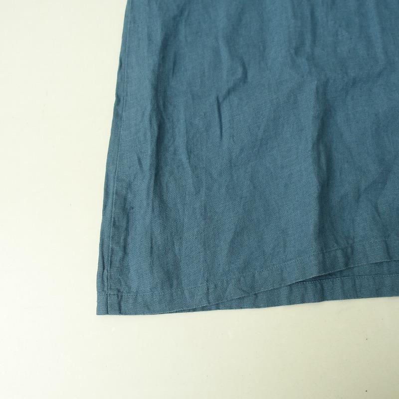 フォグリネンワーク fog linen work *リネンバンドカラーシャツ