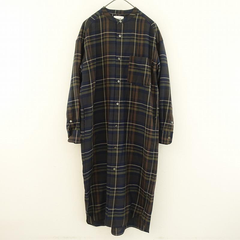 LE GLAZIK ル グラジック　チェックシャツワンピース LE GLAZIK（ルグラジック） 【定価2.5万】ルグラジック *チェックノー
