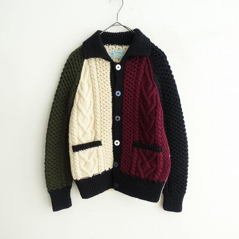 INVERALLAN（インバーアラン） *マルチカラーウールハンドニット3A