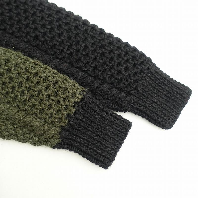 INVERALLAN（インバーアラン） *マルチカラーウールハンドニット3A