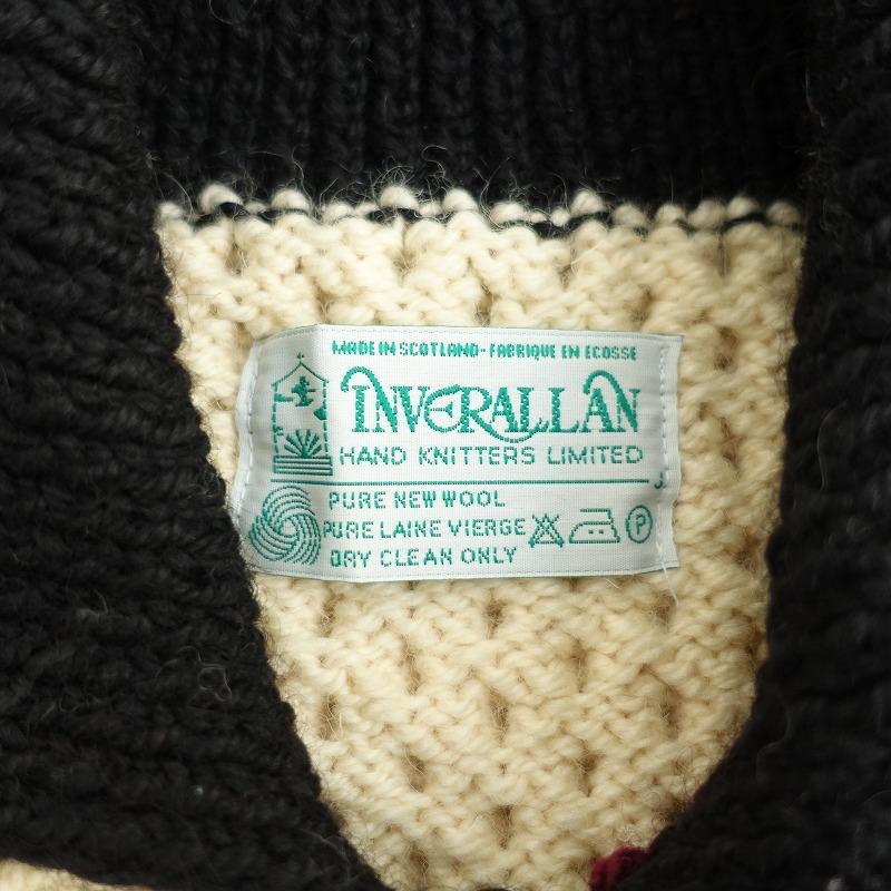 INVERALLAN（インバーアラン） *マルチカラーウールハンドニット3A