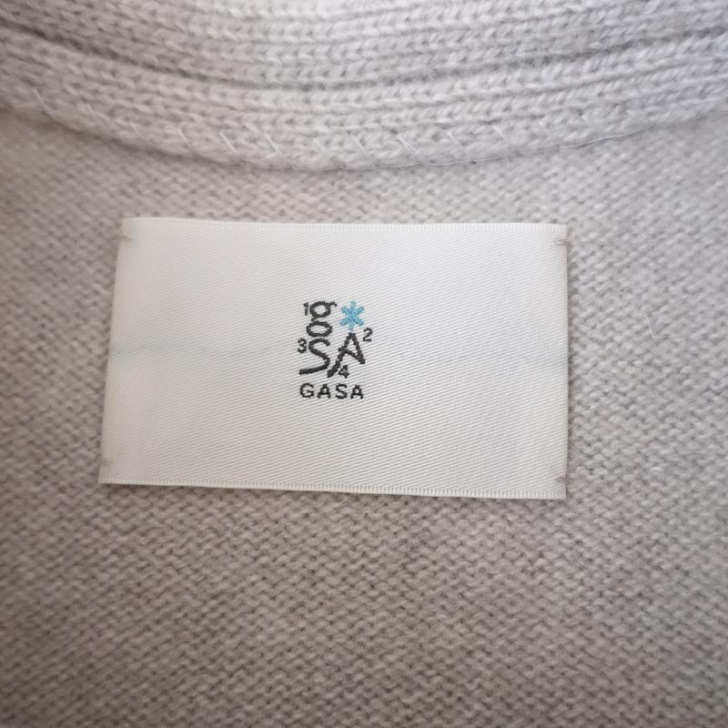 GASA*（ガサ） 【2024AW/定価4.6万】ガサ GASA *星の粒 ベスト*ウール