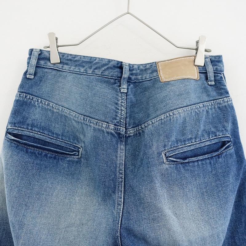 mina perhonen（ミナペルホネン） *alwaysユーズド加工デニムパンツ*38