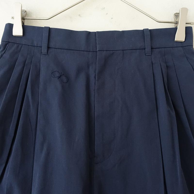 美品　ミナペルホネン　choucho タックテーパード　パンツ　38 楽天市場】【2024SS/定価6.3万】ミナペルホネン mina perhonen