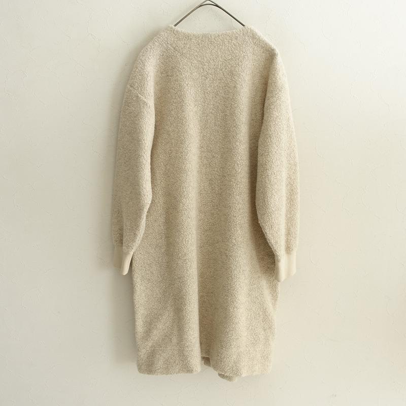 grin（グリン） 【定価1.8万】グリン *シープパイルボアスナップロング 
