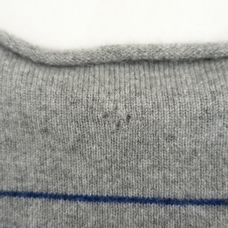 糸衣 Itoi by YURIPARK ユリパーク *パネルボーダーカシミヤニットプル  