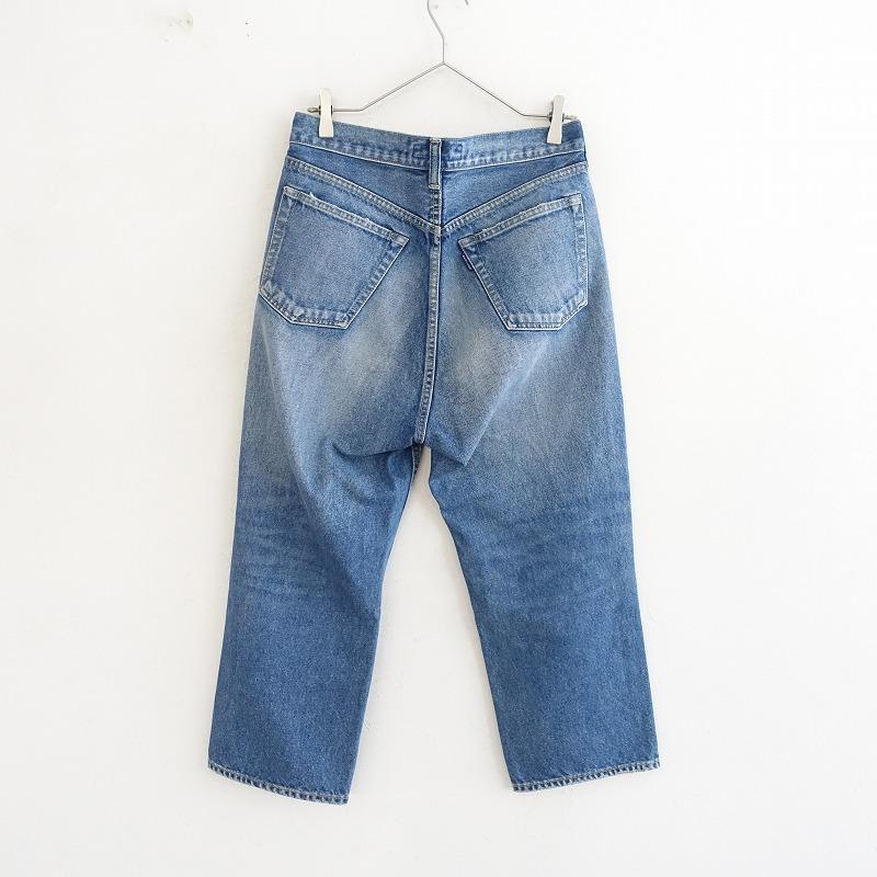 週末お値下げ未使用　マディソンブルー　CRASHED SAROUEL PANTS MADISONBLUE(マディソンブルー)のCRASHED SAROUEL PT DENIM通販