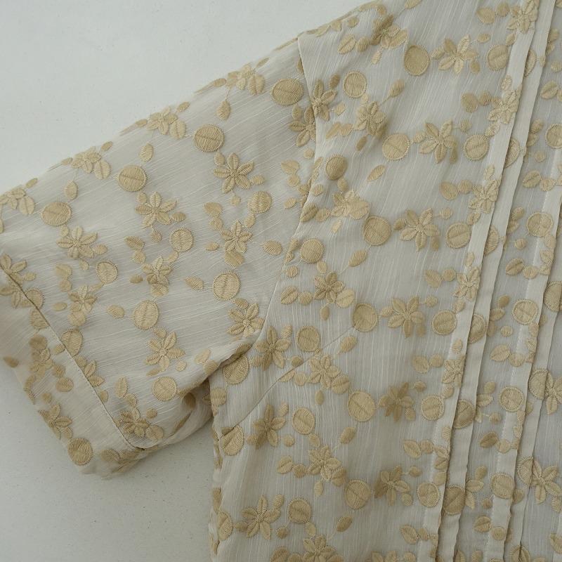 CLANE（クラネ） 【定価2.8万】クラネ *エンブロイダリーフラワー 