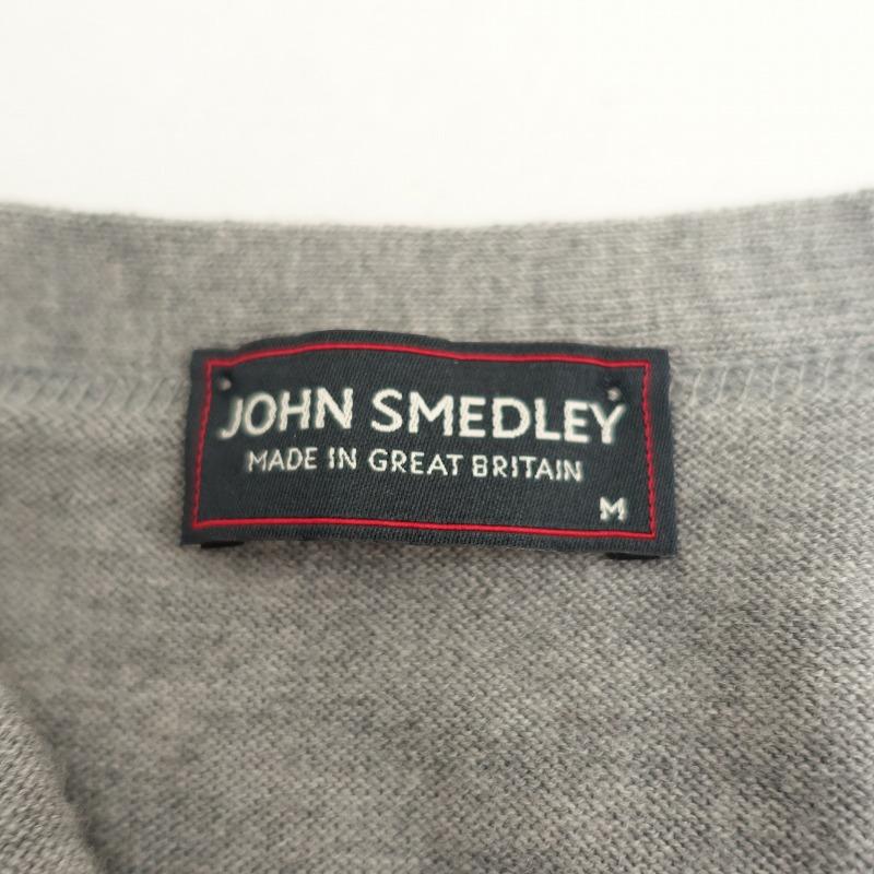 JOHN SMEDLEY（ジョンスメドレー） *メリノウールVネックポケット付き
