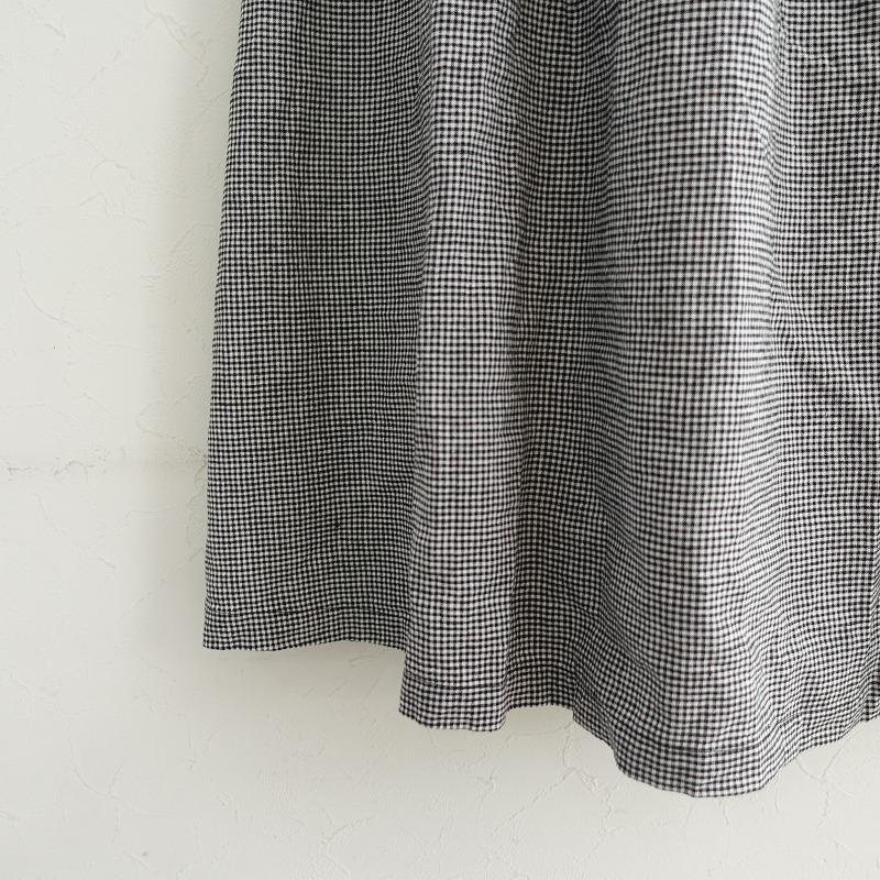 新品未使用nest Robe アップサイクルリノギンガムエプロンドレス UpcycleLino ギンガムシリーズ** | KITTE丸の内店 | nest Robe