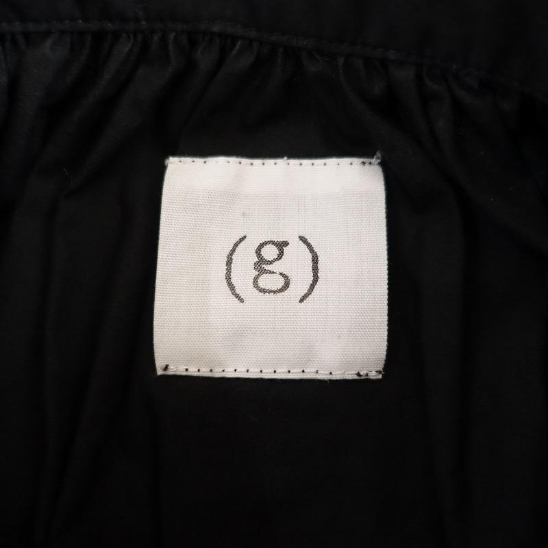 グラム (g) *コットンタイプライターギャザーブラウス*F墨黒プル 