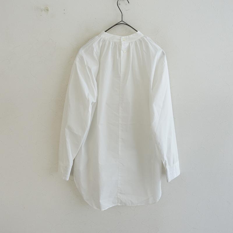 頼れるギャザー ブラウスホワイトOURHOME
