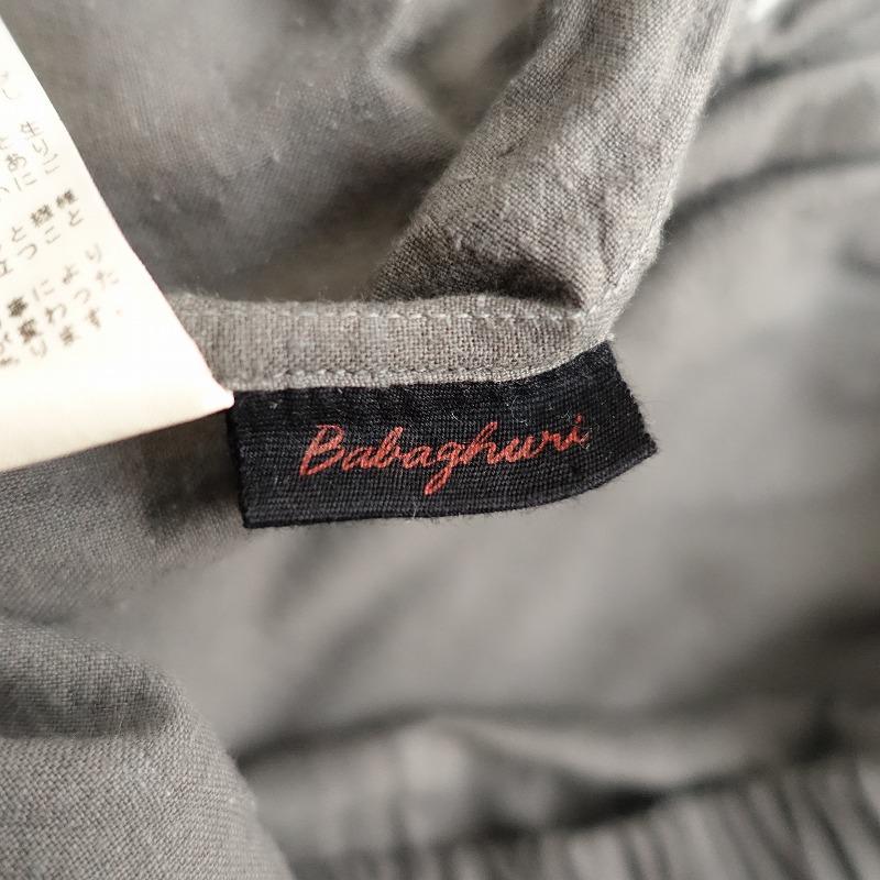 Babaghuri ババグーリ *ハンド刺しゅう入りゴムパンツ*M