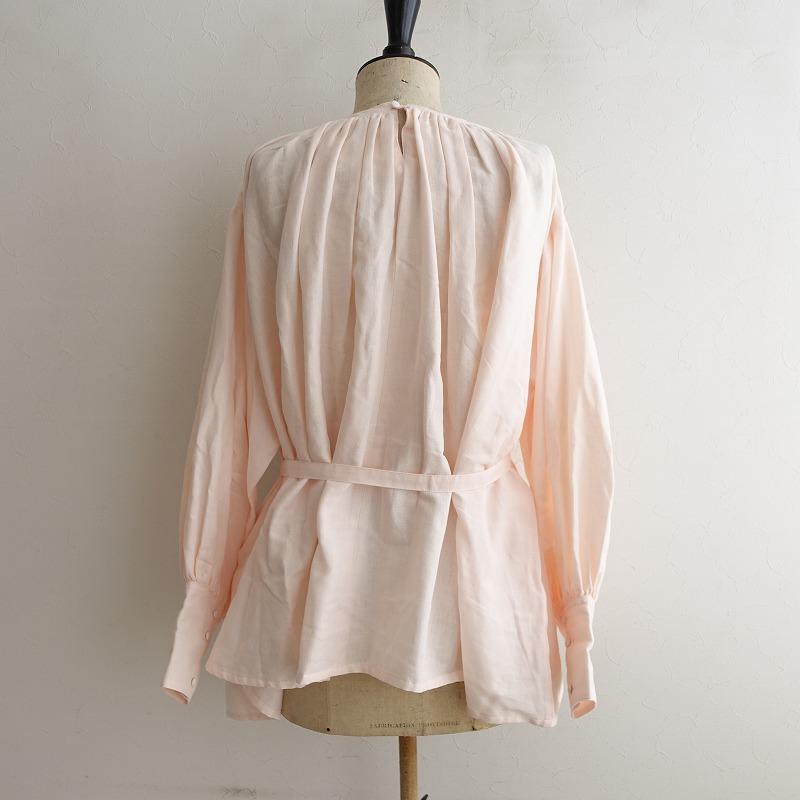 未使用/定価2.7万】マダマダ MADDER *AURORA TUNIC*ピンクダブルガーゼ 
