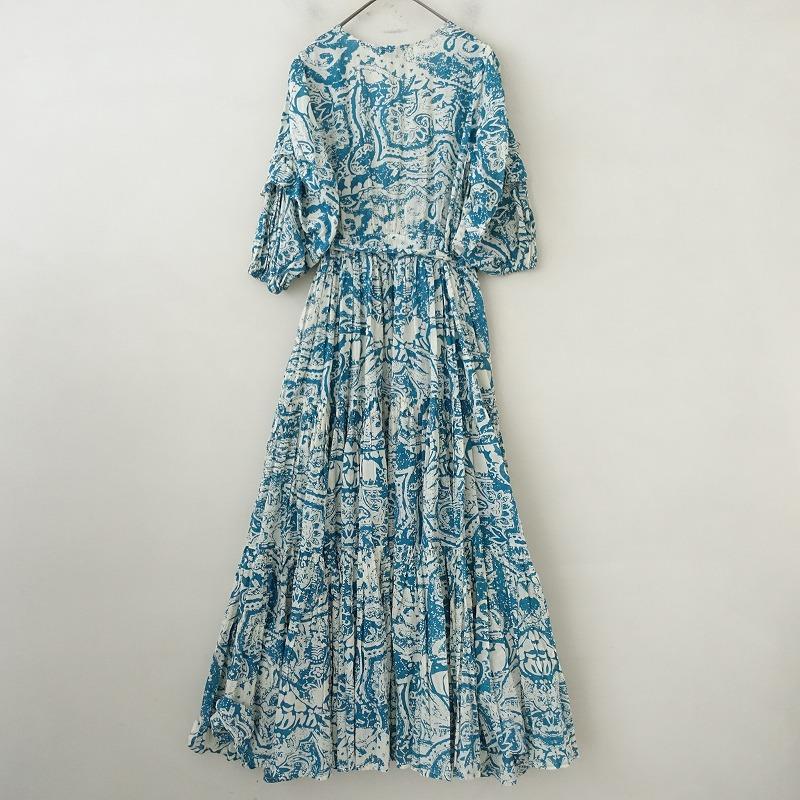 velnica新品未使用フラワープリント ラップドレス velnica新品未使用フラワープリント ラップドレス 【公式通販】