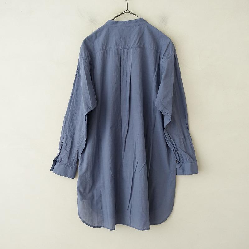 TOUJOURS（トゥジュー） *コットンクラッシックバンドカラーシャツ*1 