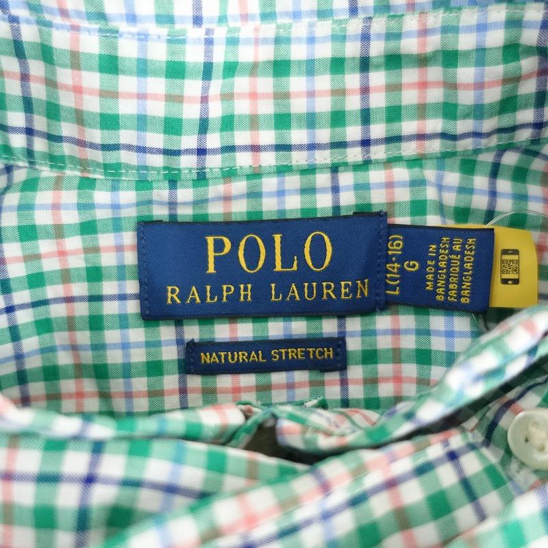 ポロラルフローレン Polo Ralph Lauren *チェック長袖ボタンダウン 