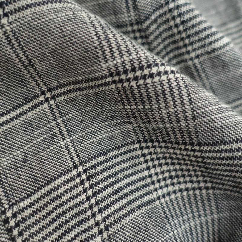 ARTS&SCIENCE リネンコットン サルエルパンツ　Lt.gry アーツアンドサイエンス サルエルパンツ コットン グレー ドロー