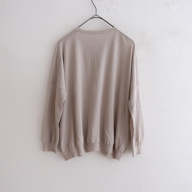 【新品タグ付】 evam eva エヴァムエヴァ コットンニットカーディガン evam eva - wool cardigan - 80 GRAY エヴァムエヴァ ウールカーディガン