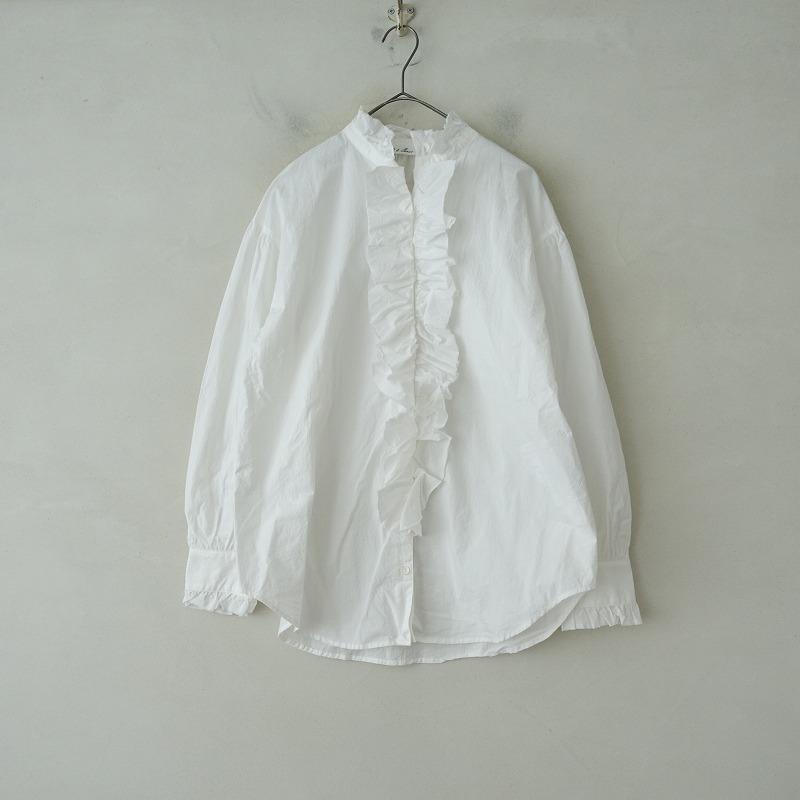 CLOTH&CROSS クロス＆クロス Cloth&Cross *裁ち切りフリルロング 